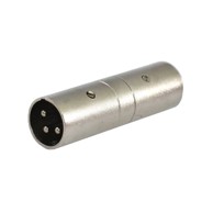 SSQ HA13 Adapter XLR muški na XLR muški, kromirani