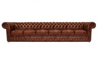 CHESTERFIELD Garnitura First Class Leather, 6-sjedišta, Cloudy Caramel