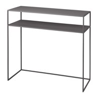 BLOMUS Pomoćni stol Fera 35x85 cm Tamno sivi metalni