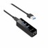FANTEC USB hub 3×Type-A + mrežni UTP Gigabit 1959