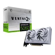 MSI Grafička kartica GeForce RTX 5060 Ventus 2X OC White 8GB GDDR7