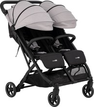 FREEON Skolica za blizance Active Twin, siva 