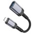 HOCO Adapter UA24 Lightning na USB-A crni