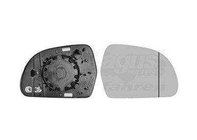 VAN WEZEL Ogledalo retrovizora Audi A4 08-12, desno, -6/09, grijano, asferično, A5 -11/A6 08-11/Q3/