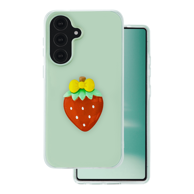 ONASI Tutti Frutti 2u1 silikonska maskica, za Samsung Galaxy S26 Plus 5G, zelena