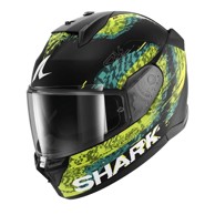 SHARK Kaciga D-SKWAL3 SPEED VIB, mat žuto-crna