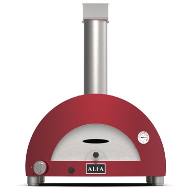 ALFA FORNI Plinski pekač za pizzu Moderno 1, crvena