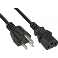 INLINE Kabel za napajanje 16652U, 1,8 m, crna