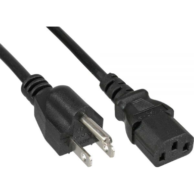 INLINE Kabel za napajanje 16652U, 1,8 m, crna
