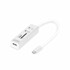 DIGITUS USB HUB 3× USB-A + USB-C + čitač kartica DA-70243