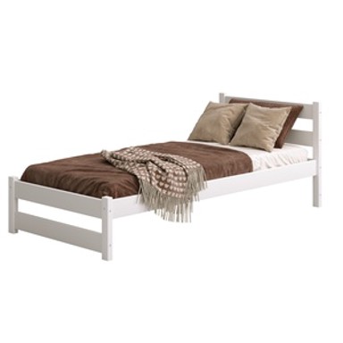 Dječji krevet Zefir, 190 x 80 cm, bez ladice, bijeli