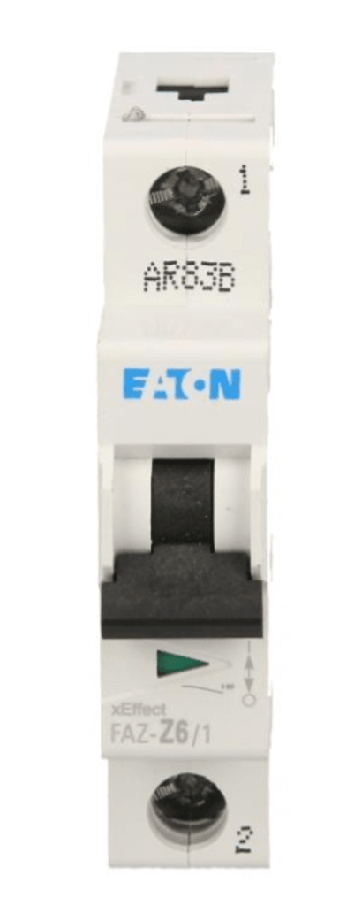 EATON Automatski osigurač 1P Z 6A 10kA AC FAZ Z6/1