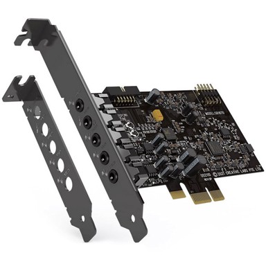 CREATIVE LABS Zvučna kartica Sound Blaster Audigy Fx V2, PCIe, 5.1, 192 kHz, 3,5 mm ulazi/izlazi