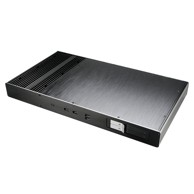 AKASA Kućište Galileo TU Thin, 1U, mini ITX, crno