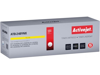 ACTIVEJET Toner ATB-248YNX, za Brother pisače, zamjena za Brother TN248XLY, Supreme, 2300 stranica, žuti
