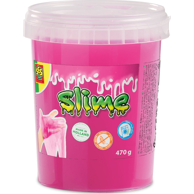 SES CREATIVE Slime, Neon Pink, 470 g