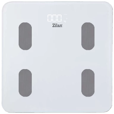 ZILAN Pametna vaga ZLN8979, tjelesna, do 180 kg, LED zaslon, Bluetooth