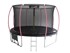 LEAN SPORT Trampolin, 487 cm, crno/rozi