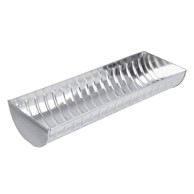 ORION Aluminijski/kositren kalup za pečenje za kolač srneća leđa, 10x30 cm