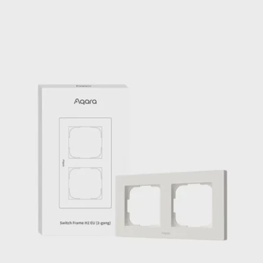 AQARA Okvir za prekidača H2 dvojni, bijeli