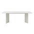UNIQUE FURNITURE Svijetlo sivi blagovaonski stol 90x200 cm Palma 
