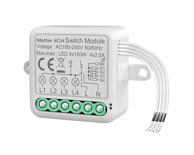 Pametni WiFi prekidač Matter SB14, s četiri tipke