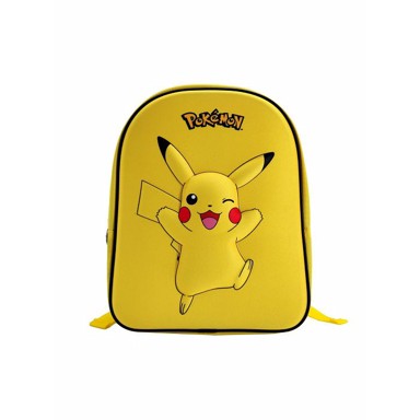 POKEMON Dječji ruksak Pikachu EVA 3D, 32 cm, žuti 