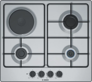 BOSCH Ugradbena kombinirana ploča PGY6B5B80, 60 cm, inox