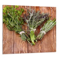 TMK Staklena zaštita za štednjak ili ploču za kuhanje 65x60, rosemary