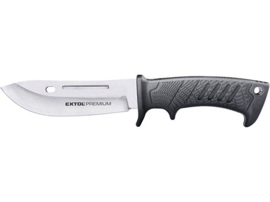 EXTOL Lovački nož Premium 8855320, srebrna