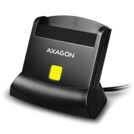 AXAGON Čitač kartica CRE-SM2 USB Smart Card und SD/microSD/SIM - USB 2.0 CRE-SM2