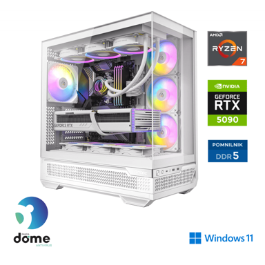 ANNI Stolno računalo Gamer Elite / AMD Ryzen 7 7800X3D, 64 GB, 2 TB SSD, NVIDIA GeForce RTX 5090, Windows 11