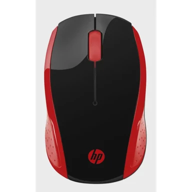 HP Miš 200, bežični, crveni