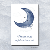 Slike za dječju sobu, inspirativne poruke za dječake, model 9