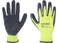 EXTOL PREMIUM Vrtne rukavice 8856646, najlon, bešavne, poluumočene u lateks, veličina 10
