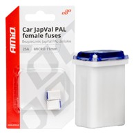 AMIO Auto osigurač JapVAL PAL ženski 25A, 1 kom