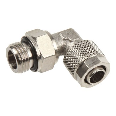 INNOVATEK Spojnica 90°, G1/4 inča AG to 10/8mm, srebrna