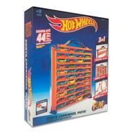 HOT WHEELS Garažno parkiralište s vozilima, 30 × 27 × 6 cm