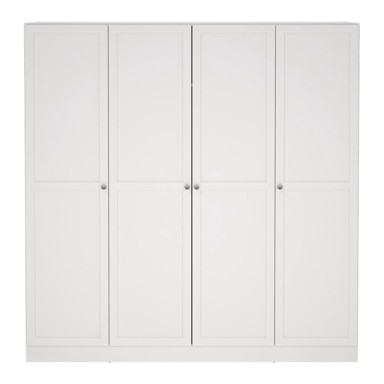 TVILUM Bijeli ormar 195,5x200 cm Billund