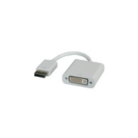 ROLINE Adapter/kabel DisplayPort - DVI-D (24+1), M/Ž, 0.15m