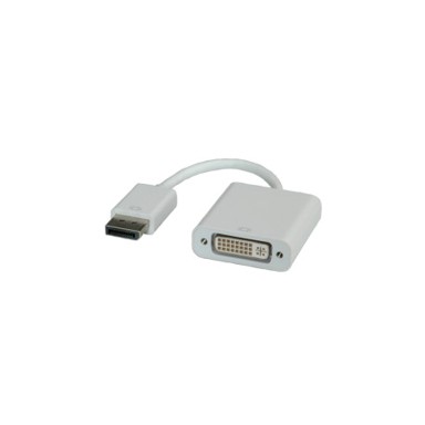 ROLINE Adapter/kabel DisplayPort - DVI-D (24+1), M/Ž, 0.15m
