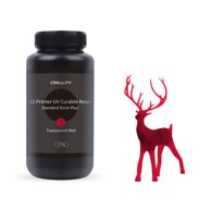 CREALITY Smola za 3D printanje, 0,5 kg, prozirna crvena