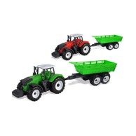 FARMER Traktor s prikolicom, veliki set, crvena