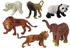 Set od 6 figura: divlje životinje Animals of the World
