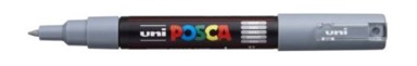 UNI POSCA Marker pc-1m, sivi