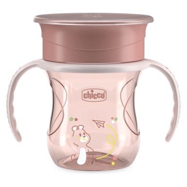 CHICCO Čašica 360 Perfect, roza