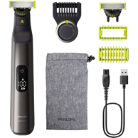 PHILIPS Trimer za bradu QP6552/30, mokro i suho korištenje, kromirani