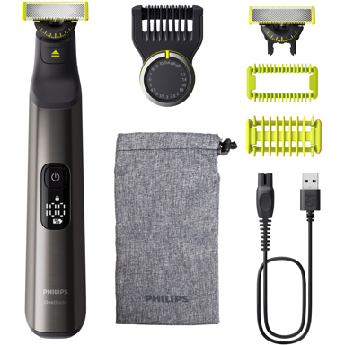 PHILIPS Trimer za bradu QP6552/30, mokro i suho korištenje, kromirani