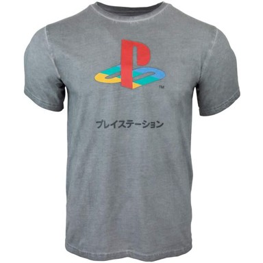 PLAYSTATION Majica, veličina XS, siva