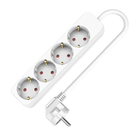 Produžni kabel za napajanje 4 utičnice s uzemljenjem schuko kabel 5 m